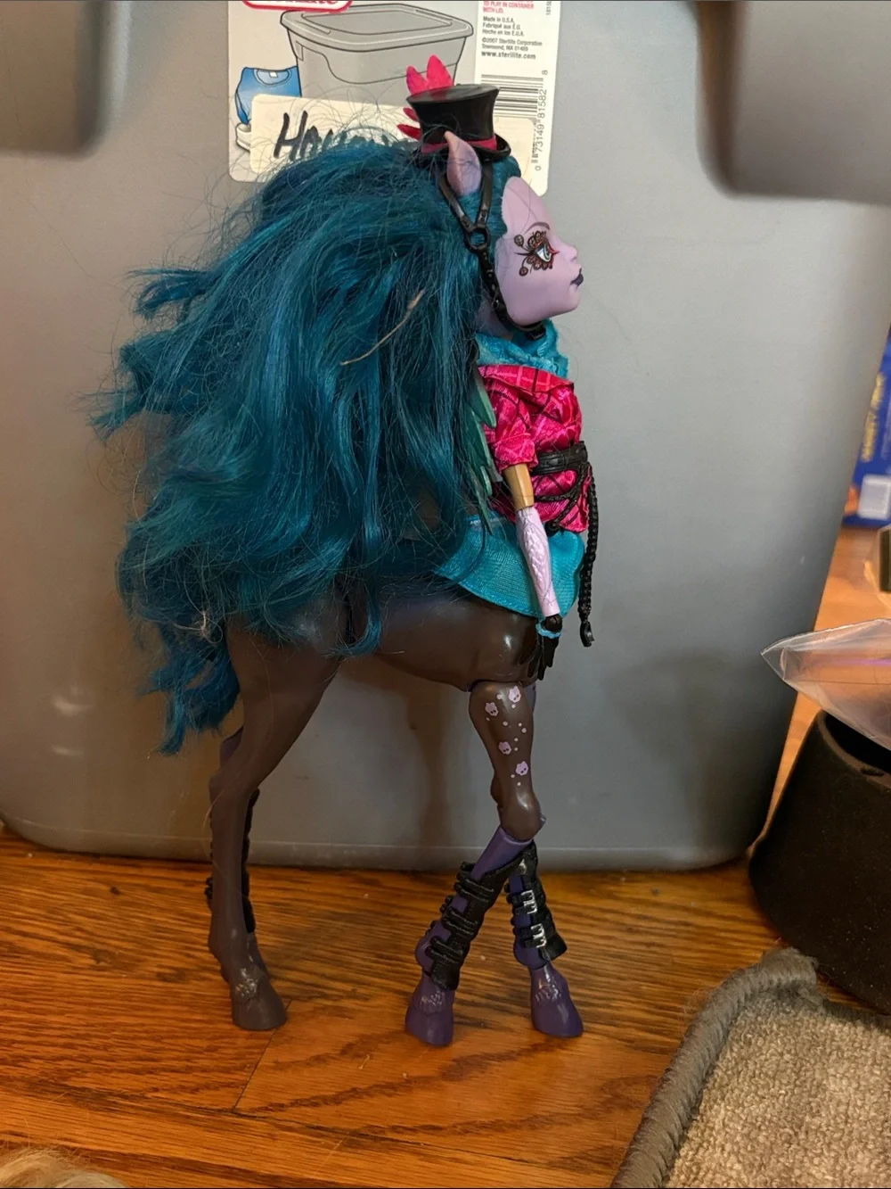 Monster High fashion doll Ava Trotter from Freak Fusion movie